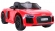 Электромобиль Farfello JJ2198 Audi R8 Spyder красный экокожа