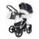 Коляска для новорожденных Esspero Grand Newborn Lux (шасси Grey) Royal Deep Ocean