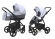 Коляска 2 в 1 Esspero Grand Newborn Lux (шасси Black) Grey Stone