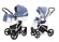 Коляска 2 в 1 Esspero Grand Newborn Lux (шасси Beige) Jeans Blue