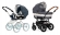 Коляска 2 в 1 Emmaljunga Mondial De Luxe (шасси Duo S Outdoor) Grey