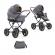 Коляска 2 в 1 Noordi Fjordi Classic Deep Grey 851/1