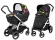 Коляска 2 в 1 Peg Perego Book 51 S Elite Modular (шасси White/Black) Manri