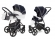 Коляска 2 в 1 Esspero Grand Newborn Lux (шасси Graphite) Royal Deep Ocean