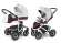 Коляска 2 в 1 Esspero Grand Discovery (шасси White) Maroon leatherette