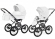 Коляска 2 в 1 Esspero Classic Alu (шасси Grey) Nappa White