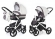 Коляска 2 в 1 Esspero Newborn Lux (шасси White) Grey