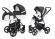 Коляска 2 в 1 Esspero Grand Newborn Lux (шасси Graphite) Nappa Graphite