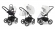 Коляска 3 в 1 Esspero Grand Magic Pro (шасси Black) Argtic leatherette