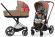 Коляска 2 в 1 Cybex Priam IV (шасси Rosegold) Karolina Kurkova