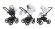 Коляска 3 в 1 Esspero Tour Leatherette (шасси Black) Grey Diamond
