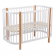 Детская кроватка Polini Simple 350 Белый/Бук