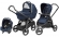 Коляска 3 в 1 Peg Perego Book Scout XL Modular System Geo Navy