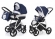 Коляска 2 в 1 Esspero Newborn Lux (шасси Grey) Navy Grey