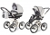 Коляска 2 в 1 Esspero Classic (шасси Beige) Grey Carbon