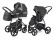 Коляска 2 в 1 Esspero Newborn Lux Alu (шасси Graphite) Dark