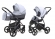 Коляска 2 в 1 Esspero Grand Newborn Lux (шасси Graphite) Grey Stone