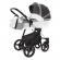 Коляска для новорожденных Esspero Grand Newborn Lux (шасси Chrome) Royal Grey