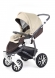 Прогулочная коляска Esspero Grand Discovery (шасси Graphite White) Cream leatherette