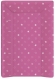 Пеленальный матрац на кровать Ceba Baby на жёстком основании 70 см Stars Dark Pink