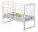 Детская кроватка Farfello КД 1200 ксП белый