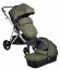 Коляска 2 в 1 Farfello Cloud Baby CB-11 Хаки