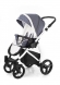 Прогулочная коляска Esspero Newborn Lux (шасси White) Grey Lux