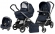 Коляска 3 в 1 Peg Perego Book 51 XL Modular System (шасси Jet) Bloom Navy