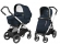 Коляска 2 в 1 Peg Perego Book 51 S Elite Modular (шасси White/Black) Breeze Blue