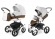 Коляска 2 в 1 Esspero Grand Tour (шасси White) Canella leatherette