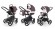 Коляска 3 в 1 Esspero Magic (шасси Chrome) Brown Lux
