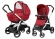 Коляска 2 в 1 Peg-Perego Book Plus S Geo Red