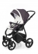 Прогулочная коляска Esspero Newborn Lux (шасси Black) Grey Leves