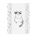 Пеленальный матрасик Ceba Baby Comfort 70 см без изголовья на кровать 120x60 см W-203 Raccoon