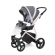 Прогулочная коляска Esspero Grand Newborn Lux (шасси Beige) Royal Silver