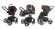 Коляска 3 в 1 Esspero Magic Pro Alu (шасси Graphite) Brown