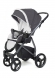 Прогулочная коляска Esspero Newborn Lux (шасси Graphite) Grey Lux