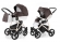 Коляска 2 в 1 Esspero Grand Newborn Lux (шасси Beige) Cacao leatherette