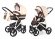 Коляска 2 в 1 Esspero Newborn Lux (шасси Beige) Beige Brown