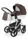 Коляска для новорожденных Esspero Grand Newborn Lux (шасси Grey) Cacao leatherette