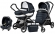 Коляска 3 в 1 Peg Perego Book Plus Elite Set Modular Luxe Blue