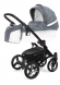 Коляска для новорожденных Esspero Tour Leatherette (шасси Black) Nappa Blue Grey
