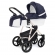 Коляска для новорожденных Esspero Grand Newborn Lux (шасси Beige) Nappa Navy