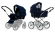 Коляска 2 в 1 Emmaljunga Edge Duo Combi Competition (шасси De Luxe) Competition Navy