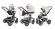 Коляска 3 в 1 Esspero Grand Discovery (шасси Grey) Canella leatherette