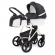 Коляска для новорожденных Esspero Grand Newborn Lux (шасси Beige) Nappa Graphite