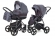 Коляска 2 в 1 Esspero Newborn Lux (шасси Graphite) Dark Grey