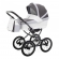 Коляска для новорожденных Esspero Grand Classic  (шасси Graphite) Royal Silver