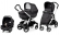Коляска 3 в 1 Peg Perego Book 51 S Elite Modular System (шасси White/Black) Onyx