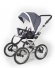 Прогулочная коляска Esspero Classic (шасси Grey) Grey Lux